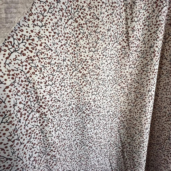 Saints & Hearts Mixed Media Short Sleeve Floral Top Size 2XL - Picture 5 of 8